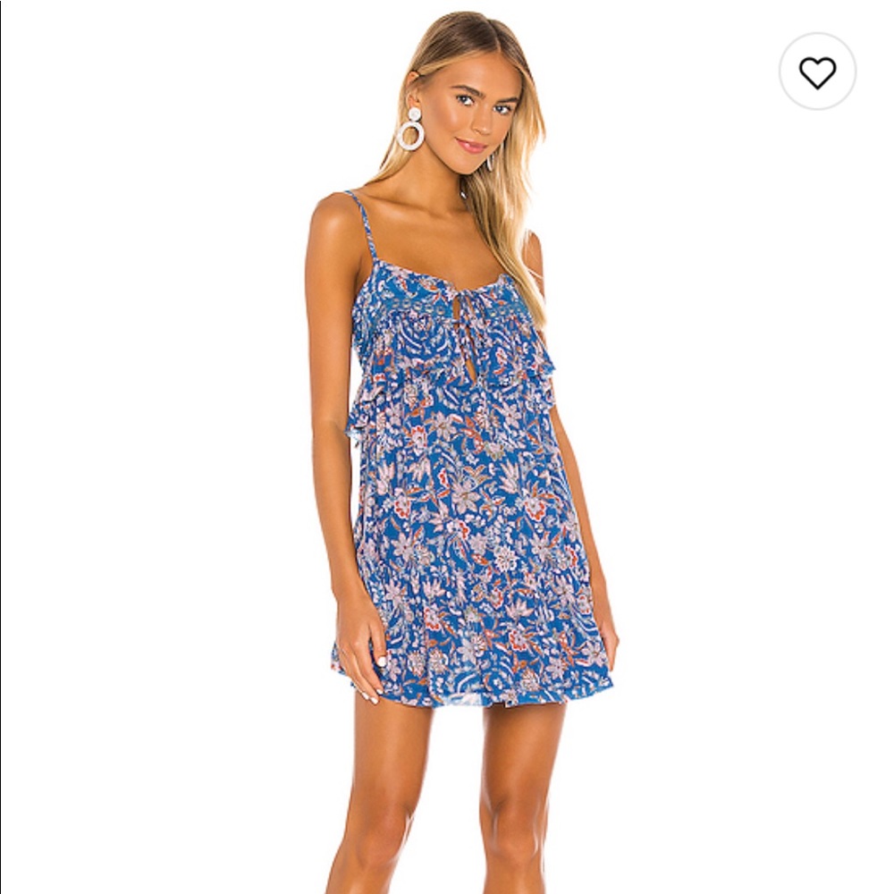 Take Me With You Ruffle Dress (Revolve)